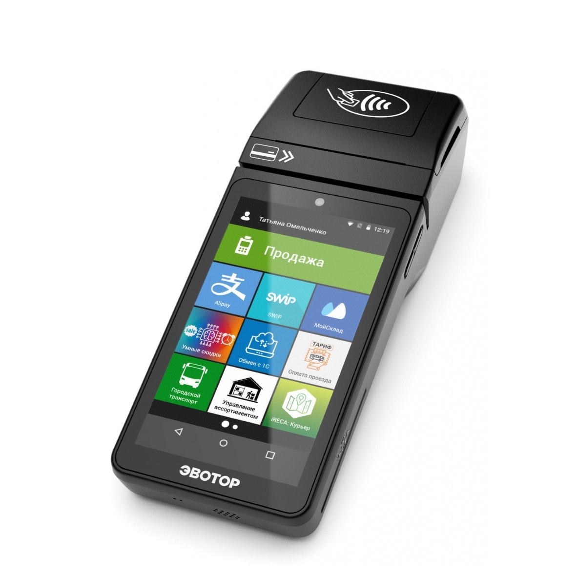 Онлайн-касса ЭВОТОР 5 ST